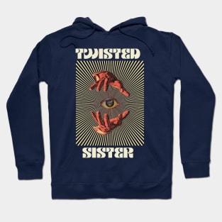 Hand Eyes Twisted Sister Hoodie